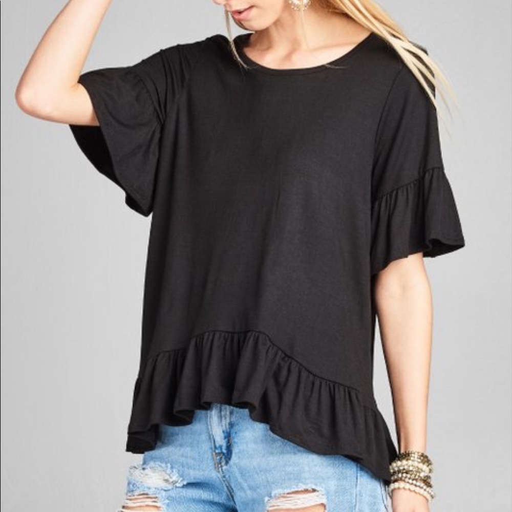 🖤🆕SUPERSOFT🖤 CELIA BLACK SO SWING TOP🖤NWT🖤 - Picture 4 of 8